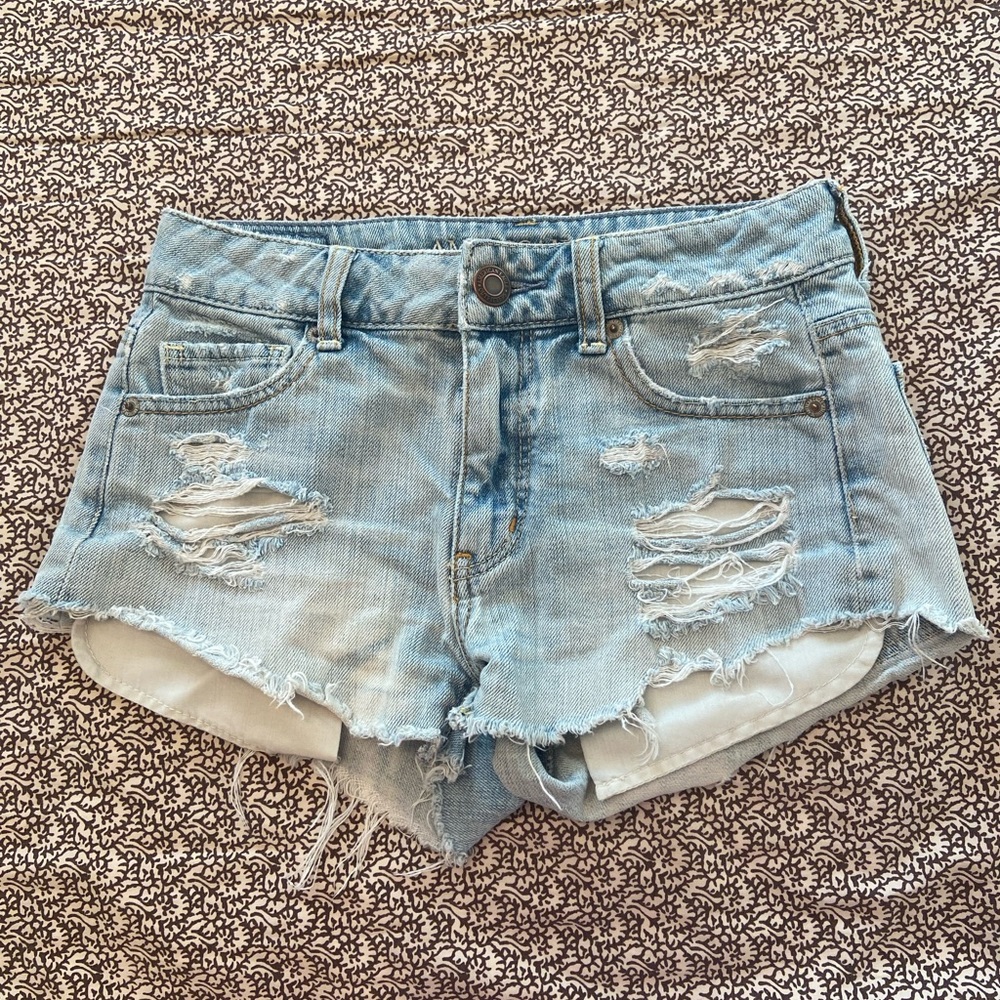 AE Denim Cutoffs